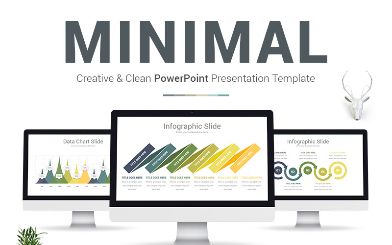 Minimal PowerPoint template PowerPoint Template
