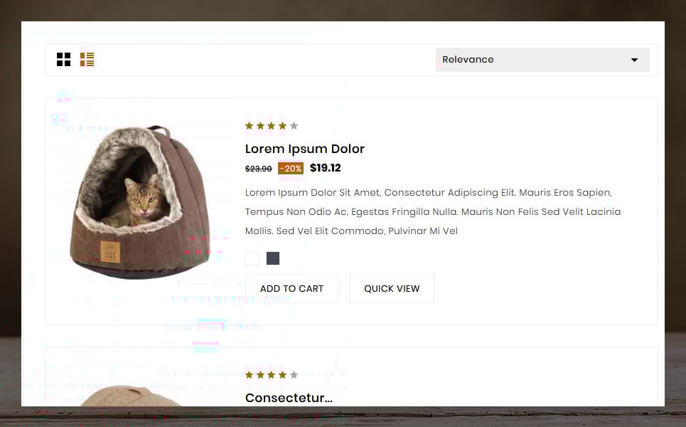 Pretty - Pet store Template PrestaShop Theme - screenshot