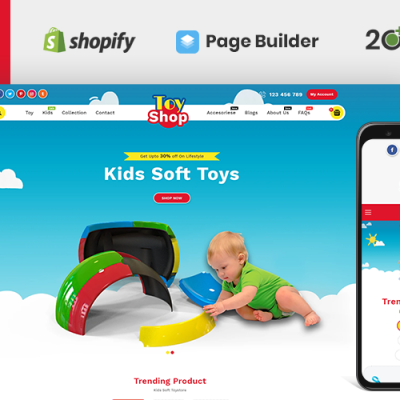 Toytown Kids Store Shopify Theme Shopify Theme #78278
