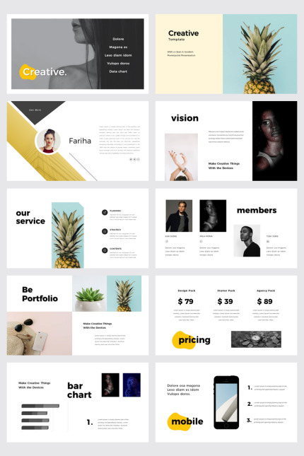 Template #78334 Minimalis Portfolio Webdesign Template - Logo template Preview