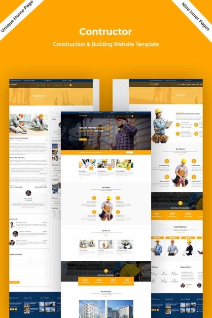 Template #78400 Build Building Webdesign Template - Logo template Preview