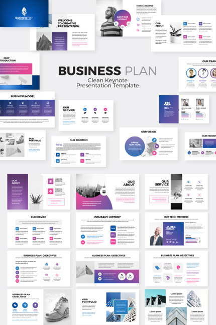 Template #78485 Keynote Business Webdesign Template - Logo template Preview