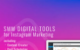 SMM Digital Tools for Instagram Marketing wordpress plugin En liten skärmdump SMM Digital Tools for Instagram Marketing WordPress plugin