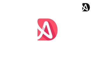 Alpha D Letter Logo Template