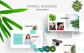Minimal Presentation PowerPoint template