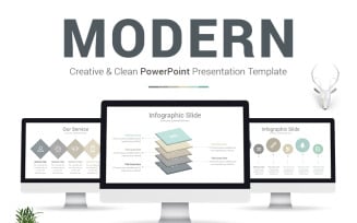 Modern PowerPoint template