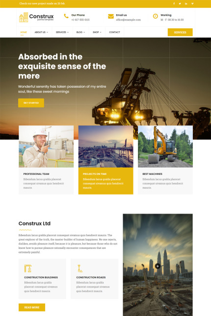Template #78584 Buildings Industry Webdesign Template - Logo template Preview