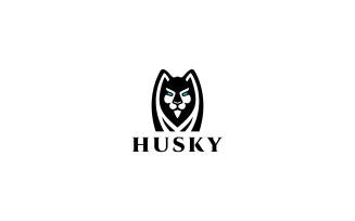 Husky Logo Template