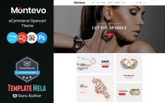 Montevo - Jewelry Stores OpenCart Template