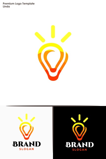 Template #78664 Bulb Idea Webdesign Template - Logo template Preview