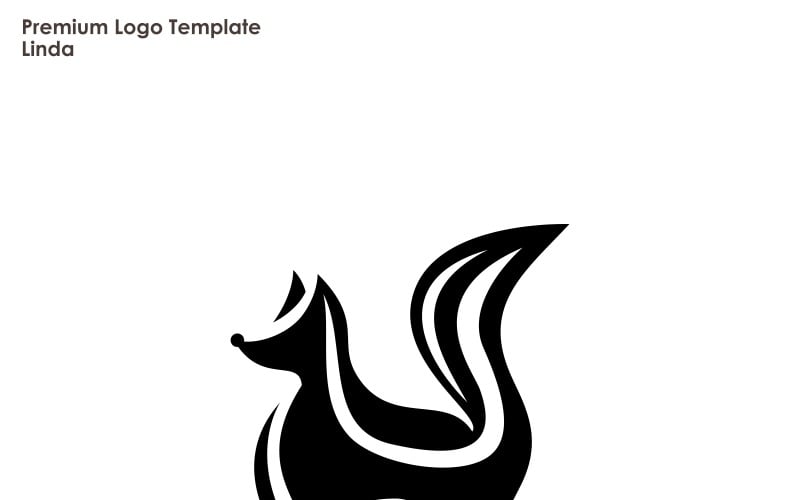 Skunk. Logo Template