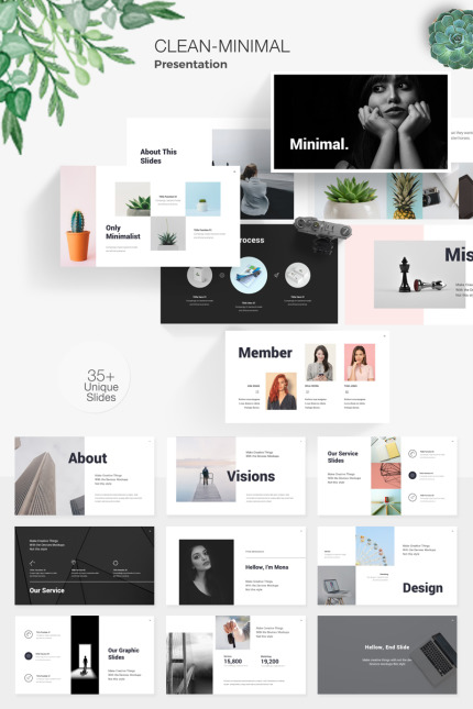 Template #78778 Minimalis Portfolio Webdesign Template - Logo template Preview