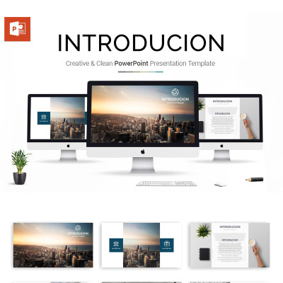 PowerPoint Template Introduction Presentation