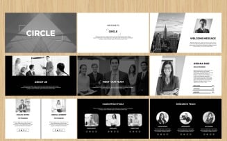 Circle PowerPoint template