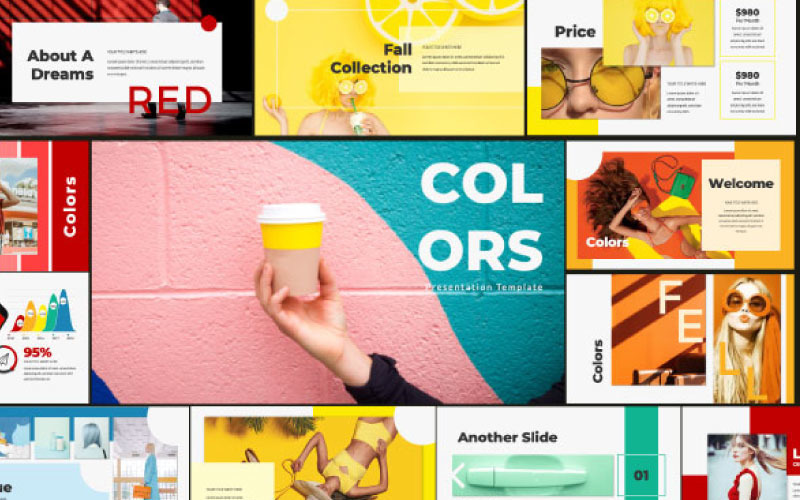 Colors PowerPoint template PowerPoint Template