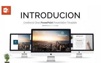 Introduction Presentation PowerPoint template