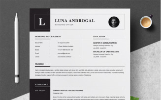 Luna Androgal Resume Template