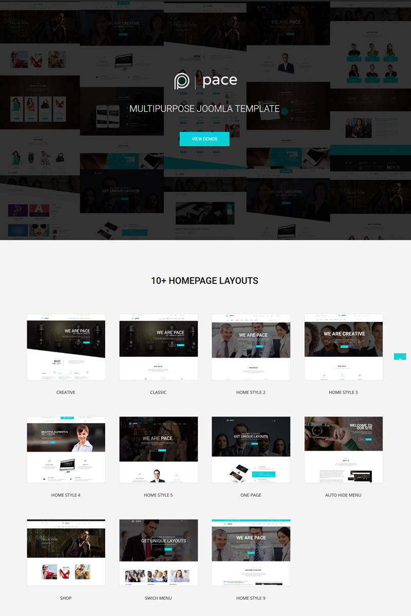 Reszponzív Pace - Responsive MultiPurpose Joomla sablon 78775