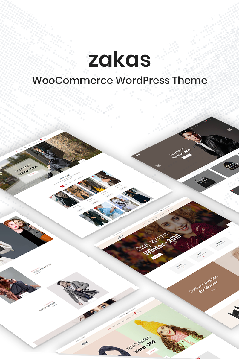 "Zakas" - адаптивний WooCommerce шаблон №78727