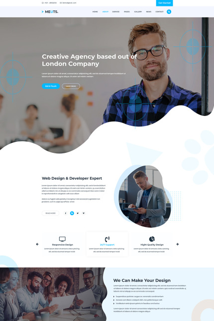 Template #78805 Consulting Corporate Webdesign Template - Logo template Preview