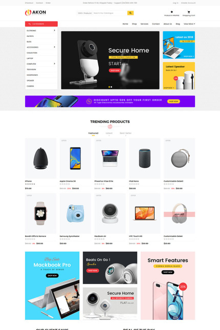 Template #78828 Shopify Responsive Webdesign Template - Logo template Preview