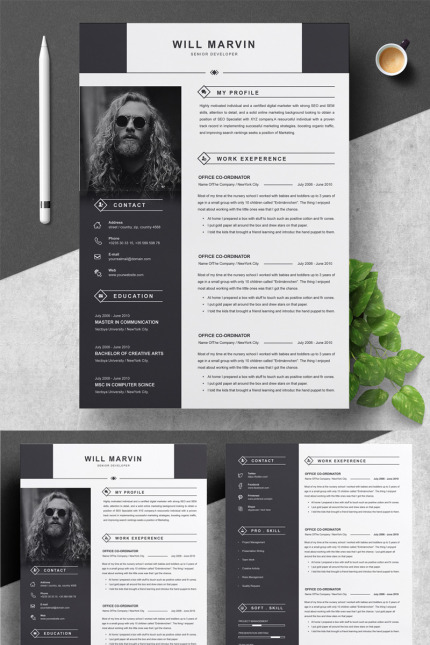 Template #78873 2 Page Webdesign Template - Logo template Preview