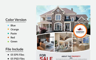 Khan Real Estate Flyer - Corporate Identity Template