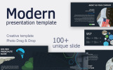 Modern Presentation Creative PowerPoint Template Small Screenshot Modern Presentation PowerPoint Template