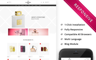 Perfume - The Cosmetic Store Responsive OpenCart Template