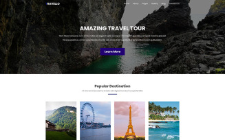 Travello | Amazing Travel and Tours PSD Template