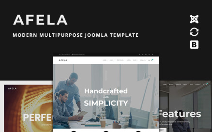 Afela | Flexible Multi-Purpose Business With Page Builder | Joomla Template