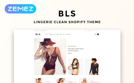 BLS - Lingerie E-commerce Clean Shopify Theme