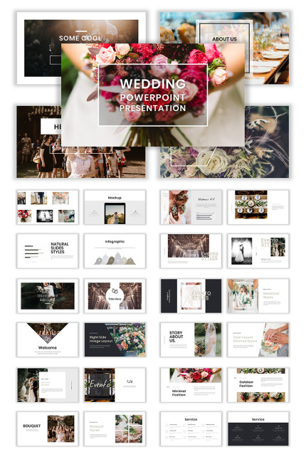 Template #78955 Slides Wedding Webdesign Template - Logo template Preview