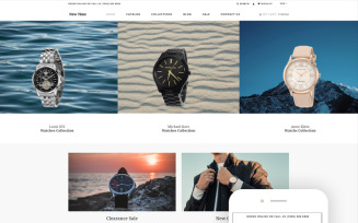 New Time - Watches Clean Shopify Theme
