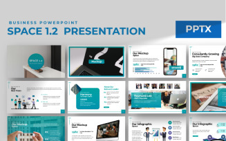 Space 1.2 PowerPoint template