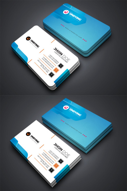 Template #79053 Business Card Webdesign Template - Logo template Preview