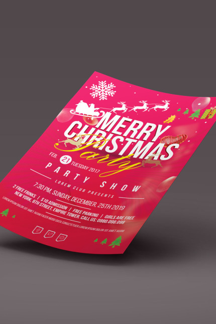 Template #79060 Balls Flyer Webdesign Template - Logo template Preview