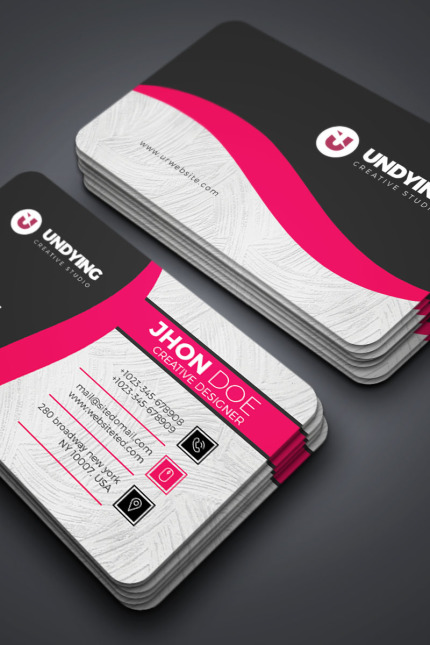 Template #79082 Card Creative Webdesign Template - Logo template Preview