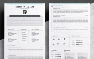 Emmy Resume Template