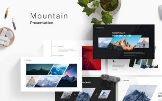 Mountain Presentation PowerPoint template