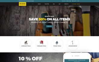 Mr. Crush - Tools & Equipment Multipage Clean Shopify Theme