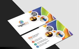 Rainbow Business Card - Corporate Identity Template