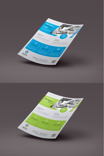 Kit Graphique #79122 Flyer Corporate Divers Modles Web - Logo template Preview