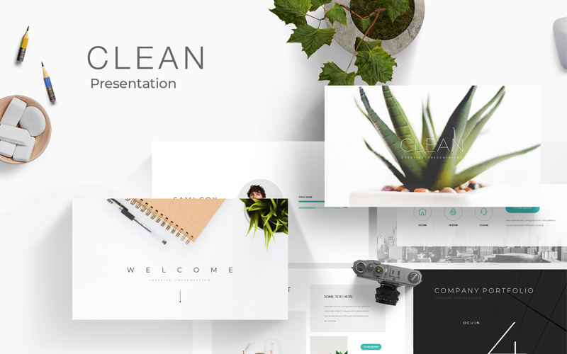 Clean Multipurpose PowerPoint template PowerPoint Template