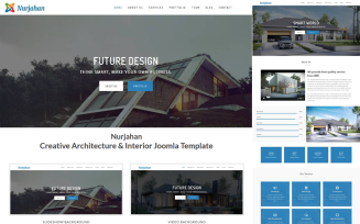 Nurjahan - Architecture & Interior Joomla 5 Template
