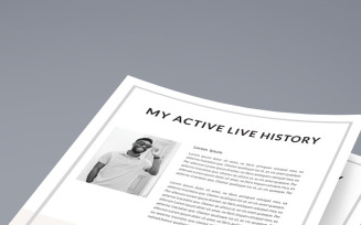 Real History Flyer - Corporate Identity Template