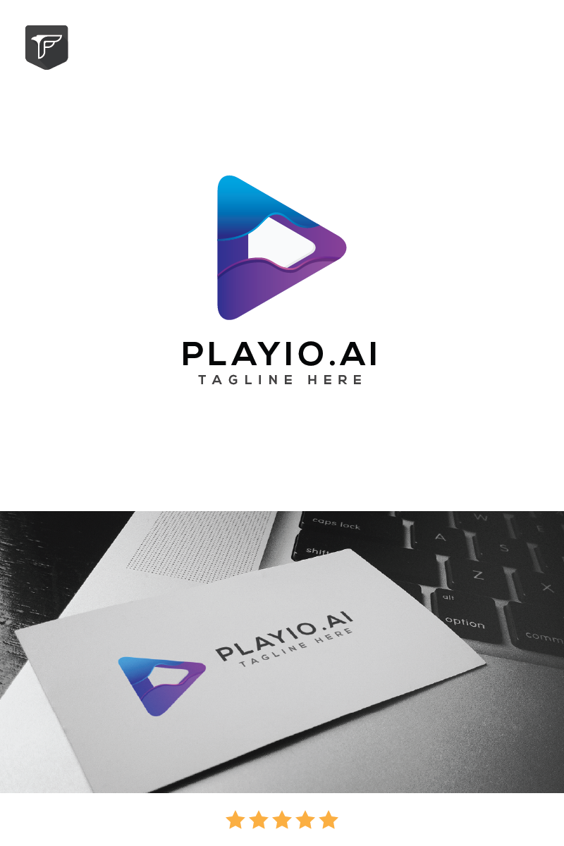 Playio Logo Template