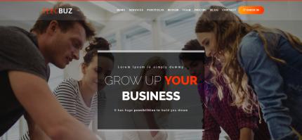 Template #79323 Bootstrap Business Webdesign Template - Logo template Preview