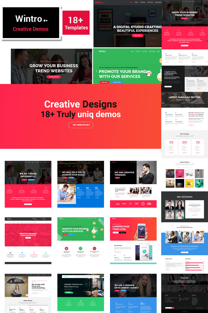 Wintro - Responsive Joomla 5 Template