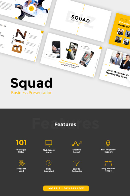 Template #79343 Animated Presentation Webdesign Template - Logo template Preview